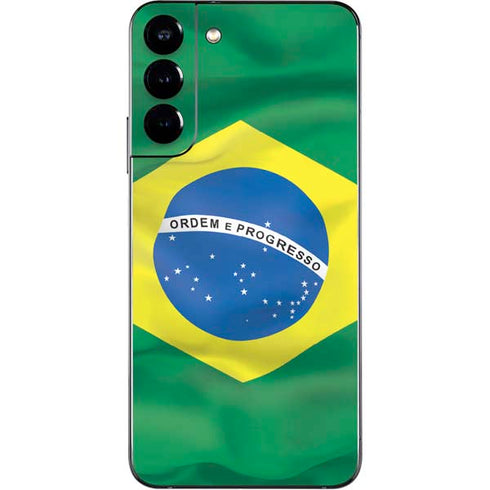 Brazil Flag Galaxy S22 Plus Skin
