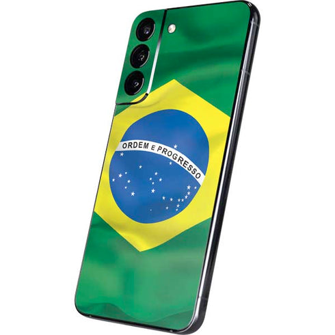 Brazil Flag Galaxy S22 Plus Skin
