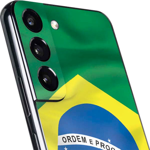 Brazil Flag Galaxy S22 Plus Skin
