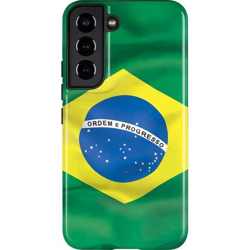 Brazil Flag Galaxy S22 Pro Case