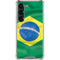 Brazil Flag Galaxy S23 Clear Case