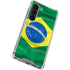 Brazil Flag Galaxy S23 Clear Case