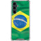 Brazil Flag Galaxy S23 FE Clear Case