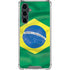 Brazil Flag Galaxy S23 FE Clear Case