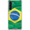 Brazil Flag Galaxy S23 Plus Clear Case