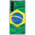 Brazil Flag Galaxy S23 Plus Clear Case