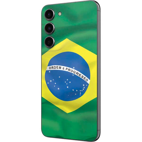 Brazil Flag Galaxy S23 Plus Skin