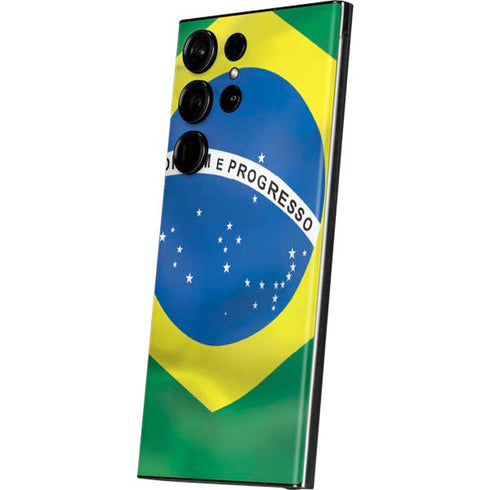 Brazil Flag Galaxy S23 Ultra Skin