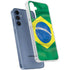 Brazil Flag Galaxy S24 Clear Case
