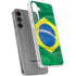 Brazil Flag Galaxy S24 Plus Clear Case