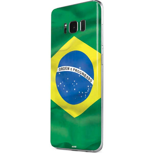 Brazil Flag Galaxy S8 Plus Skin