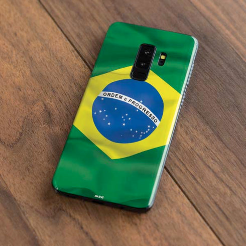 Brazil Flag Galaxy S9 Plus Skin