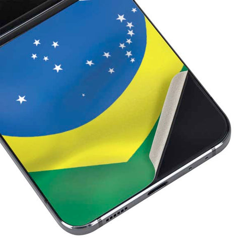 Brazil Flag Galaxy Z Flip5 5G Skin