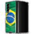 Brazil Flag Galaxy Z Fold4 5G Clear Case