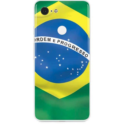 Brazil Flag Google Pixel 3 Skin