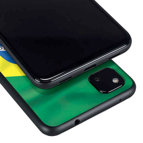 Brazil Flag Google Pixel 4a Skin