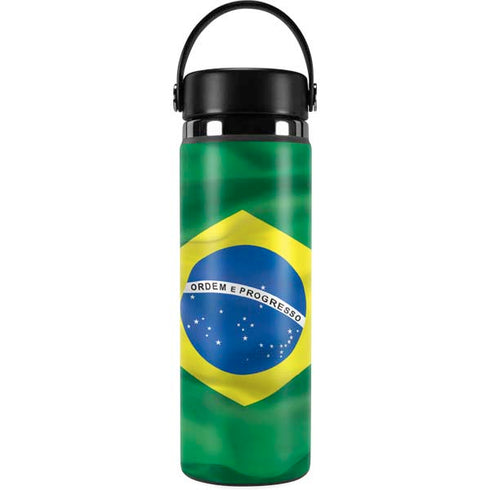 Brazil Flag Hydro Flask 20oz Wide Mouth Skin