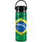 Brazil Flag Hydro Flask 20oz Wide Mouth Skin