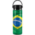 Brazil Flag Hydro Flask 20oz Wide Mouth Skin