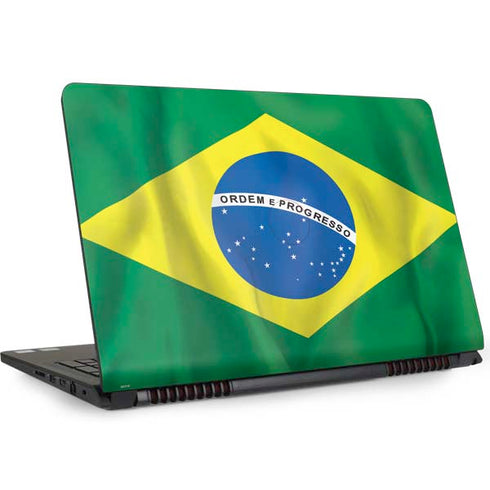 Brazil Flag Dell Inspiron Skin