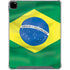 Brazil Flag iPad Pro 12.9in (2020) Clear Case