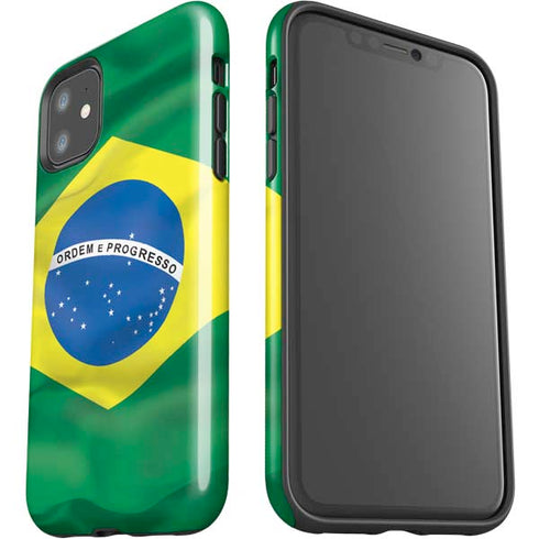 Brazil Flag iPhone 11 Impact Case