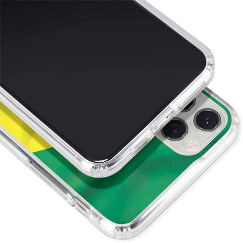 Brazil Flag iPhone 11 Pro Clear Case