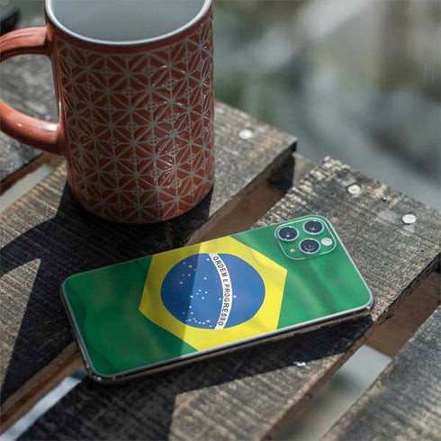 Brazil Flag iPhone 11 Pro Max Skin