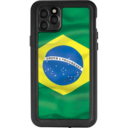 Brazil Flag iPhone 11 Pro Max Waterproof Case