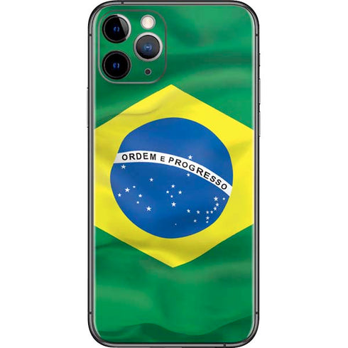 Brazil Flag iPhone 11 Pro Skin