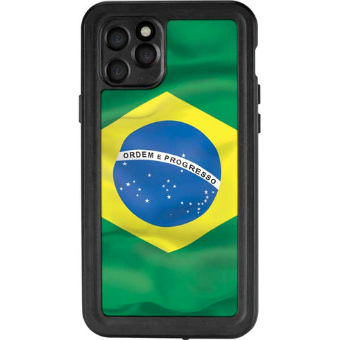 Brazil Flag iPhone 11 Pro Waterproof Case