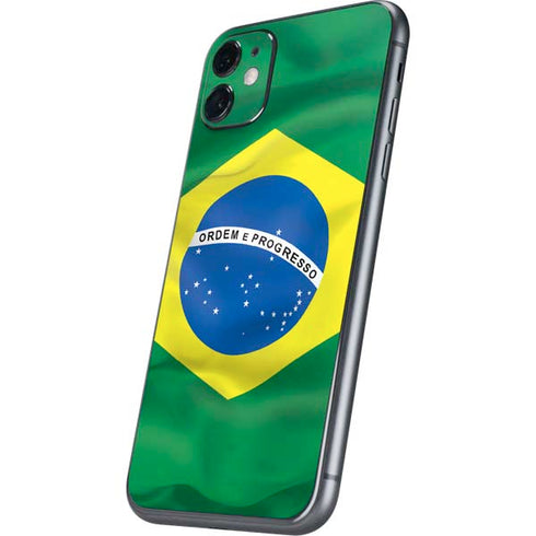 Brazil Flag iPhone 11 Skin