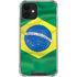 Brazil Flag iPhone 12 Clear Case