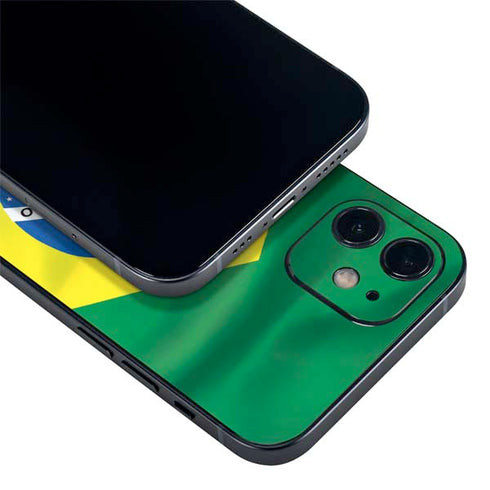Brazil Flag iPhone 12 Skin