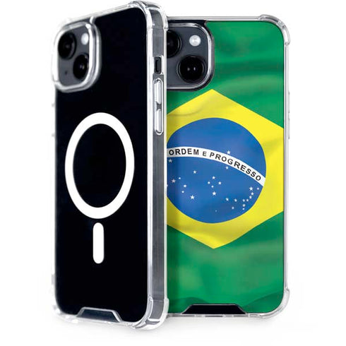 Brazil Flag iPhone 13 MagSafe Case
