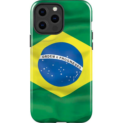 Brazil Flag iPhone 13 Pro Max Impact Case