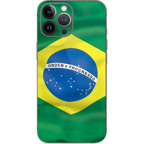 Brazil Flag iPhone 13 Pro Max Skin