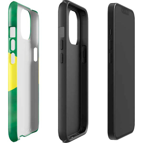 Brazil Flag iPhone 14 Plus Impact Case
