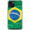 Brazil Flag iPhone 14 Plus Clear Case