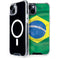 Brazil Flag iPhone 15 Plus MagSafe Case