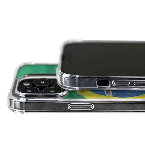 Brazil Flag iPhone 15 Pro MagSafe Case