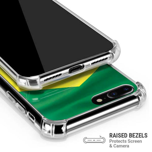 Brazil Flag iPhone 7/8 Plus Clear Case
