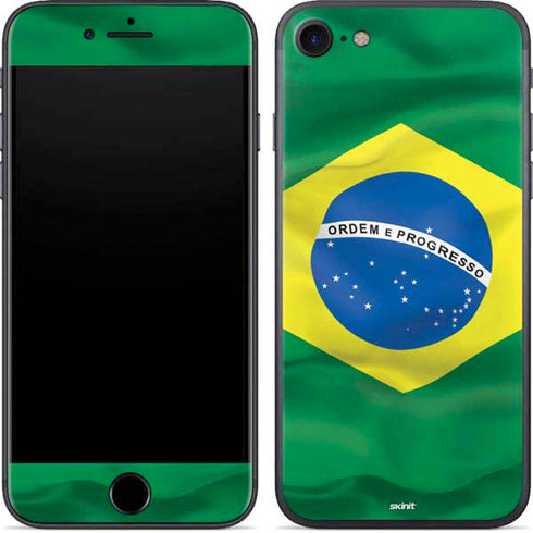 Brazil Flag iPhone 7 Skin