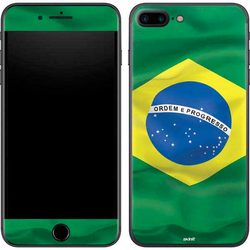 Brazil Flag iPhone 8 Plus Skin