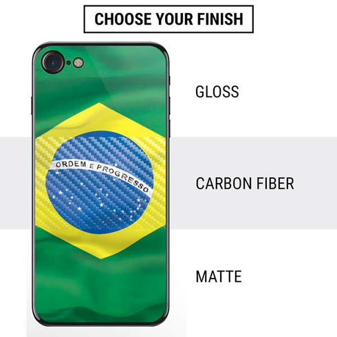 Brazil Flag iPhone SE (2nd & 3rd Gen) Skin