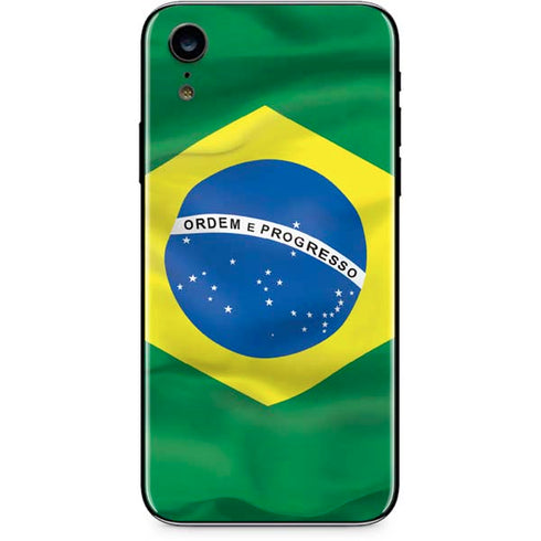 Brazil Flag iPhone XR Skin