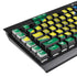 Brazil Flag K95 RGB PLATINUM Mechanical Gaming Keyboard Skin