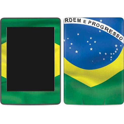 Brazil Flag Amazon Kindle Skin