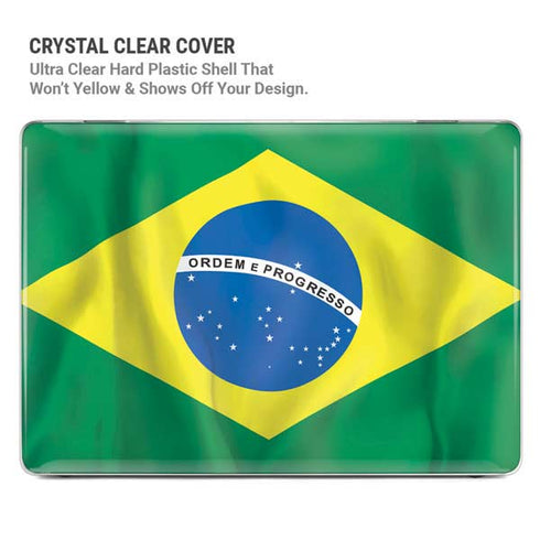 Brazil Flag MacBook Air 13in M1 (2021) Case plus Skin