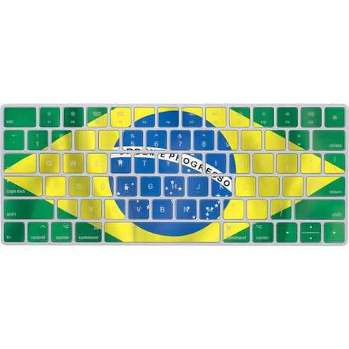 Brazil Flag Magic Keyboard Skin